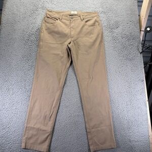 RailRiders Love of Adventure Pant Men 36x36 Beige Cotton Khakis Straight Stretch